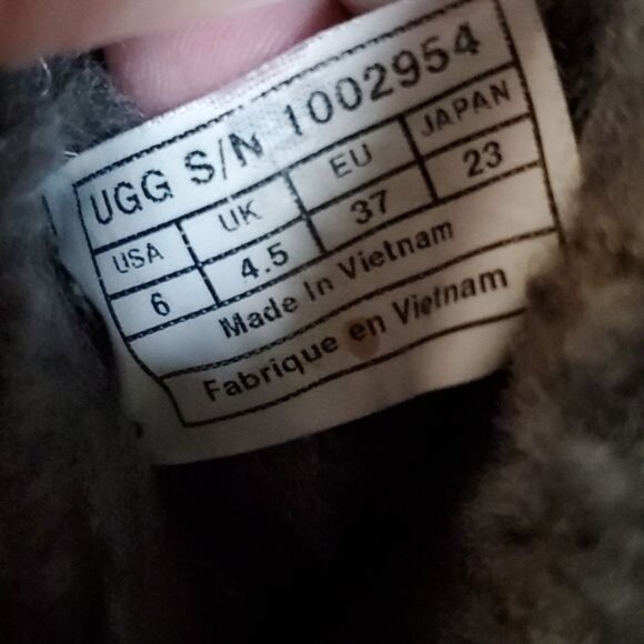 UGG Australia Bailey Bow II Boots Suede Leather Gray Winter Women's WOMAN'S 6 - Picture 8 of 16